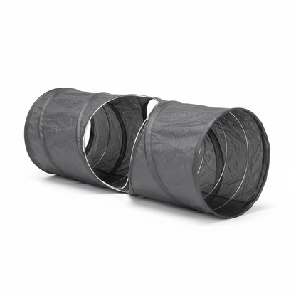 Variant 3 – Charcoal Grey collapsible cat play tunnel toy